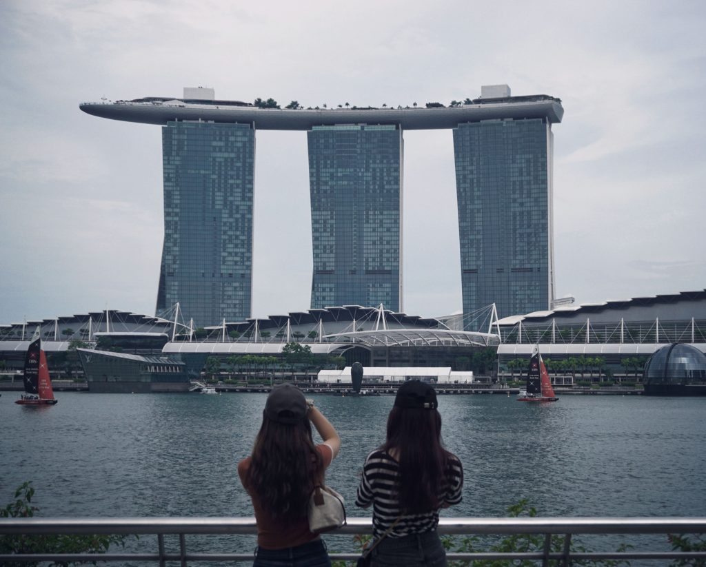 Liburan pertama ke Singapore di Marina Bay