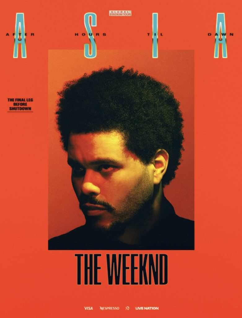 The Weeknd di Singapore