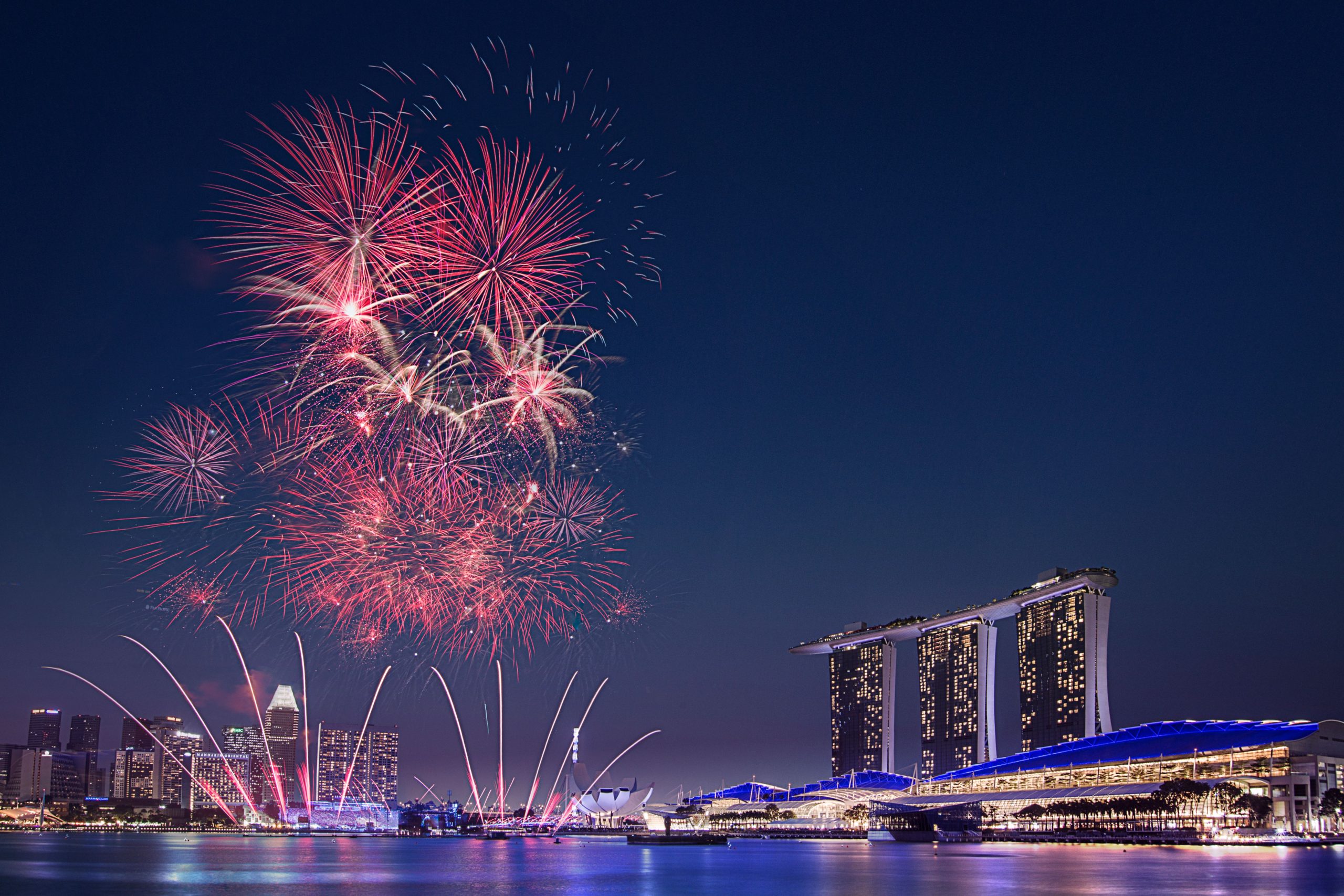 datang ke Singapore untuk event