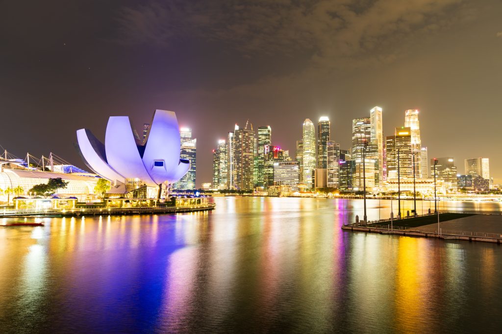 pertama kali ke Singapore